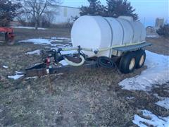 Homemade 1000-Gallon T/A Fertilizer Trailer 