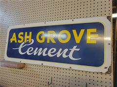 Ash Grove Cement Sign 