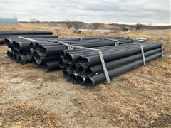 Corrugated Black Plastic Pipe 