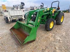 2017 John Deere 5055E MFWD Compact Utility Tractor W/Loader 