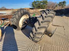 MFWD Tractor Front Axle W/Tires 