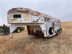 1976 ALL Livestock Trailer 