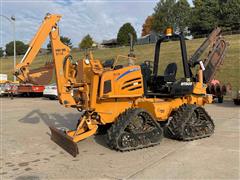 2012 Astec RT800TX Tracked Trencher W/Backhoe & Backfill Blade 