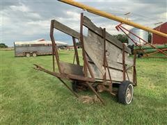 Homemade Cattle Chute 