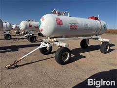 Trinity 1000-Gallon NH3 Tank On Running Gear 