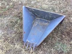 Root Bucket Skid Steer Attachment 