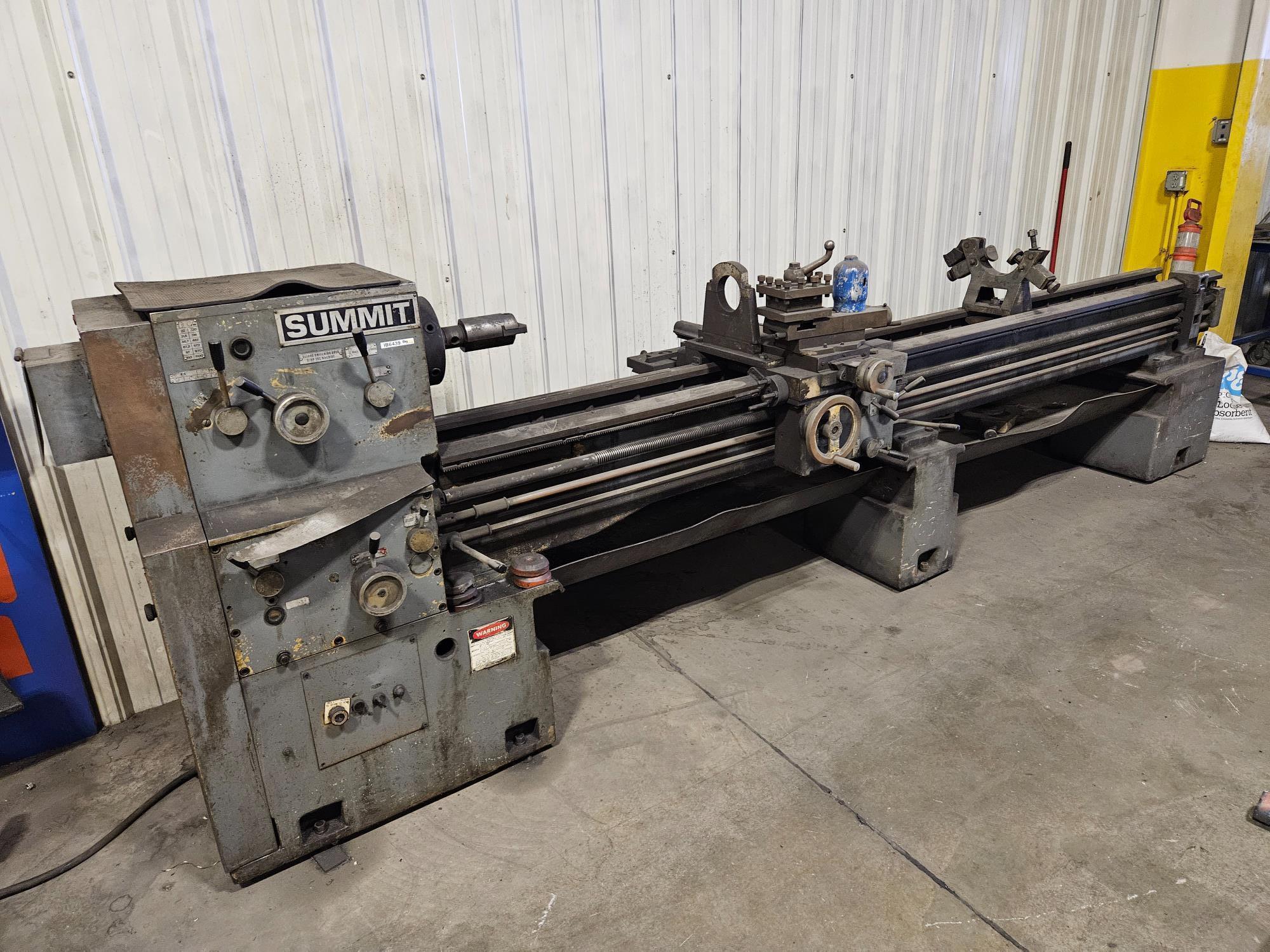 Summit 20-4X120 Lathe 