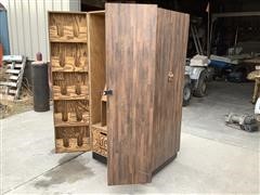 Saddle Storage Cabinet 