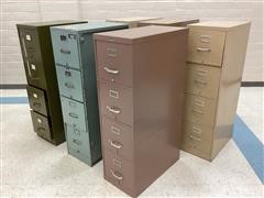 Four Drawer File Cabinets 