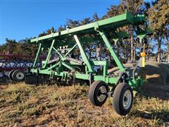 Moore-Built 16R36 Planter Stack Fold Double Tool Bar 