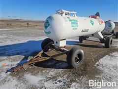 1000-Gallon Anhydrous Ammonia Tank Trailer 