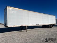 1995 Wabash 53’ T/A Van/Tender Trailer 