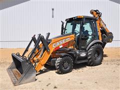 2019 Case 580 Super N 4x4 Loader Backhoe W/Extendahoe 