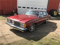 1979 Oldsmobile Delta 98 4 Door Sedan 