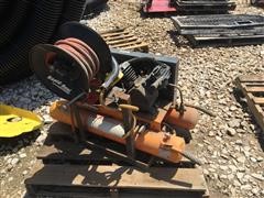 Gas Powered Wheelbarrow Air Compressor 