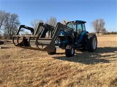 1994 Ford 8770 2WD Tractor W/Loader 