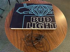 Bud Light Hanging/Lighted Sign 