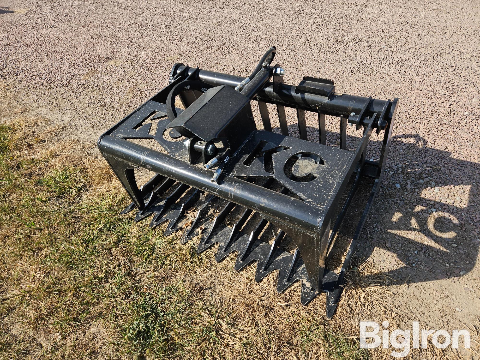 2024 Kit Containers Brush Grapple Skid Steer Attachment 