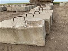 Concrete Barrier Blocks 