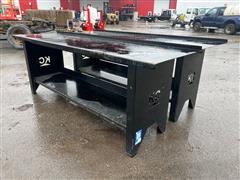 Kit Containers 90" Industrial Steel Work Benches 