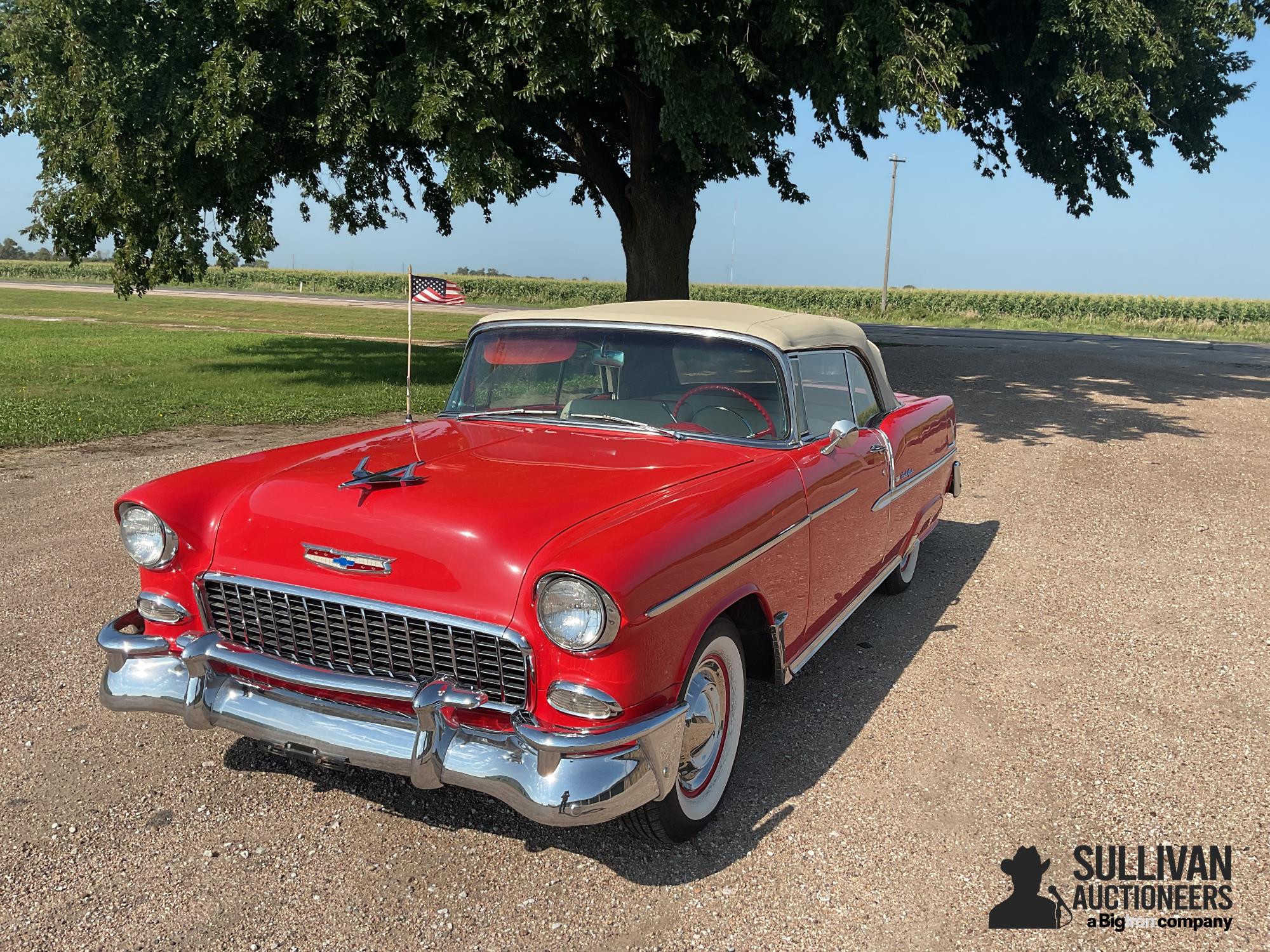 1955 Chevrolet Bel Air 2 Door Convertible 