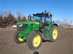 2022 John Deere 6R 145 MFWD Tractor 