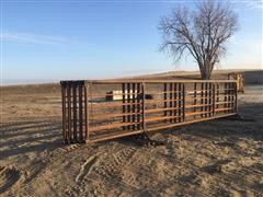 Hirsch Custom Welding Full Frame Free Standing Livestock Panels 