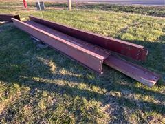 1/4” X 1’ Steel I-Beams 