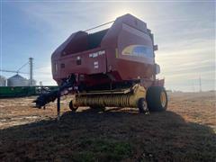 2008 New Holland BR7090 Round Baler 