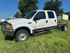 2000 Ford F350 Super Duty 4x4 Cab & Chassis 