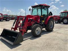 2022 Mahindra 2670 PST CAB Compact Utility Tractor W/Loader 