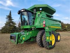 2010 John Deere 9570 STS Bullet Rotor 2WD Combine 