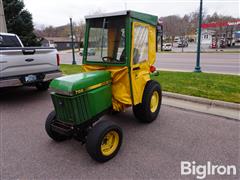 1989 John Deere 755 MFWA Compact Utility Tractor 