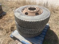 Michelin XDE M/S 10R22.5 Tires 