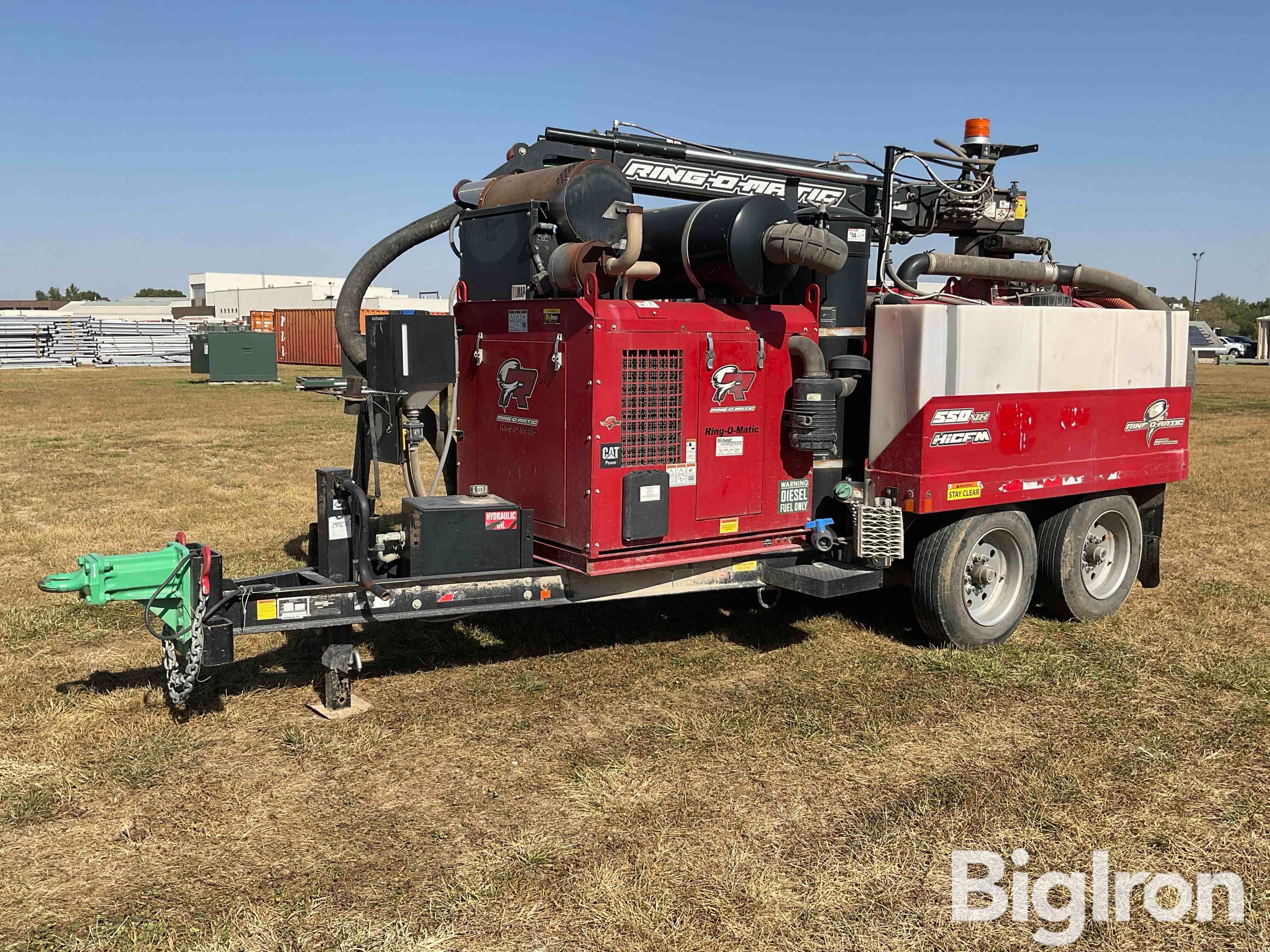 2018 Ring-O-Matic 550VX HICFM T/A Vacuum Excavator 