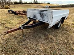 Custom S/A 8’ Pickup Trailer 