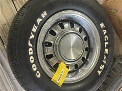 Goodyear 245/60R14 Tire With Alum. Rim. 