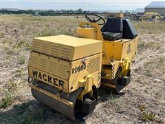 Wacker RD880V Tandem Roller 