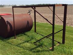 500 Gallon Fuel Barrel W/Stand 