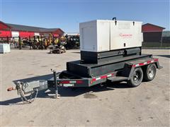 2014 Magnum MMG251F4 25 KW Mobile Standby Diesel Portable Generator 