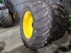 John Deere /Alliance 4830 Floater Tires & JD Rims 