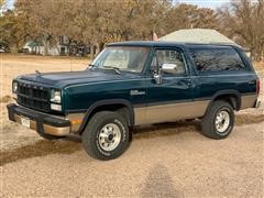 1993 Dodge Ram Charger Canyon Sport 4x4 SUV 