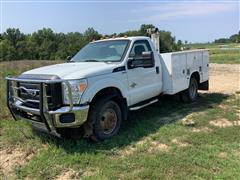 2012 Ford F350 XLT Super Duty 4x4 Service Truck 