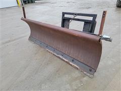 Hydraulic Snow Pusher Skid Steer Attachment 