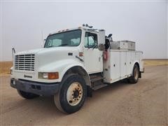 1999 International 4900 S/A Service Truck 