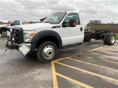 2014 Ford F550 XL Super Duty 4x4 Cab & Chassis 
