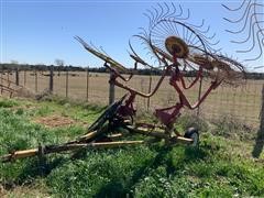 Durabilt Rake Caddy 8-Wheel Pull-Type Hay Rake 