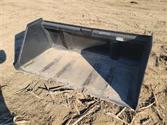 73" Skid Steer Bucket Attachment 