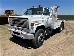 1984 Chevrolet C70 S/A Flatbed Boom Truck 