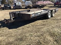 1997 Road King 8x23 T/A Flatbed Trailer 